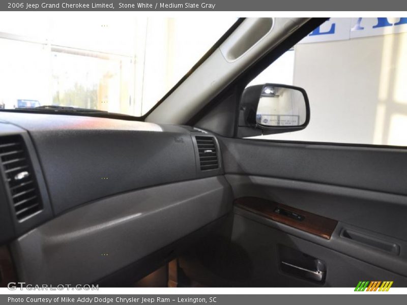 Stone White / Medium Slate Gray 2006 Jeep Grand Cherokee Limited