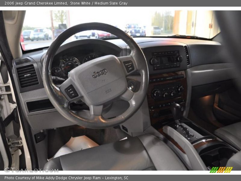 Stone White / Medium Slate Gray 2006 Jeep Grand Cherokee Limited