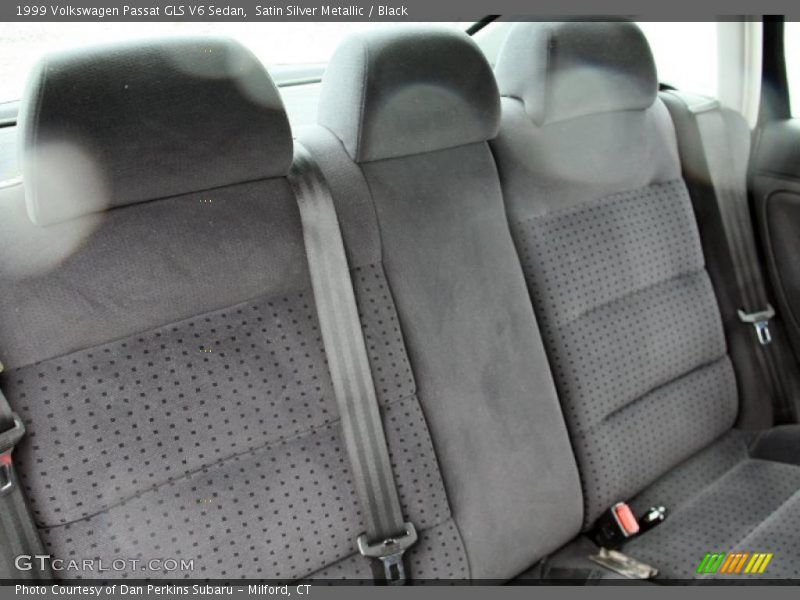 Satin Silver Metallic / Black 1999 Volkswagen Passat GLS V6 Sedan