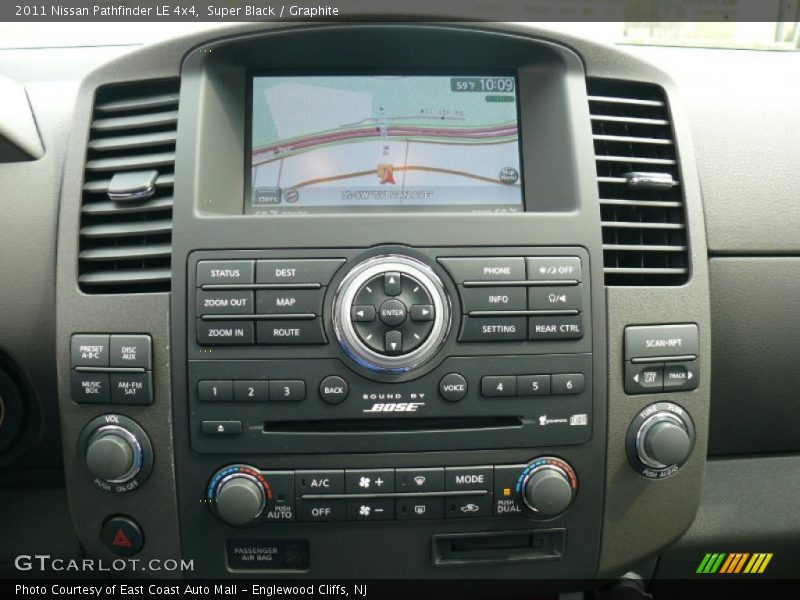 Navigation of 2011 Pathfinder LE 4x4