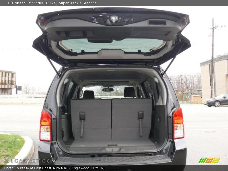 Super Black / Graphite 2011 Nissan Pathfinder LE 4x4