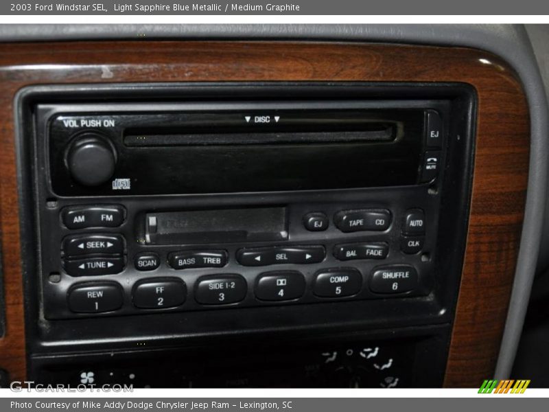 Controls of 2003 Windstar SEL