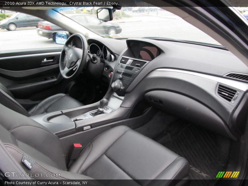 Dashboard of 2010 ZDX AWD Technology