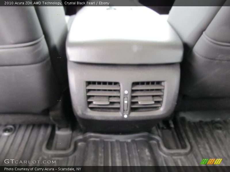 Crystal Black Pearl / Ebony 2010 Acura ZDX AWD Technology