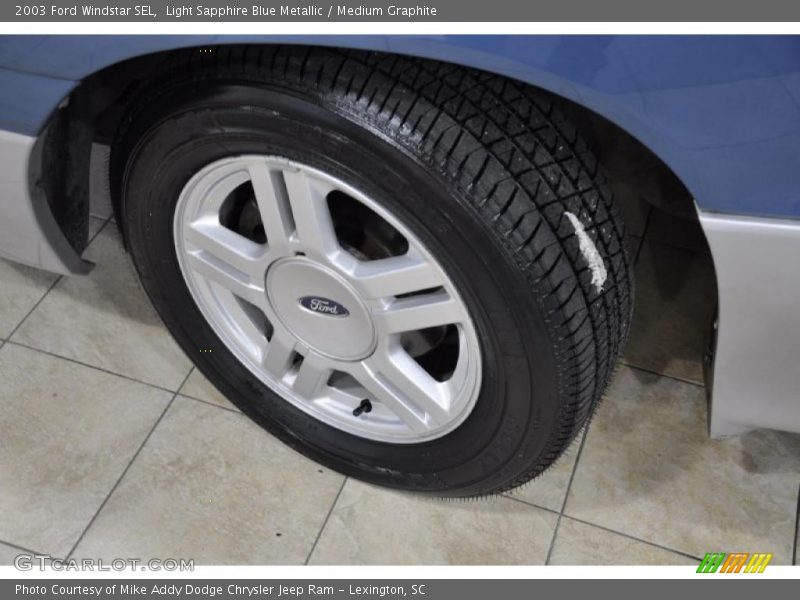Light Sapphire Blue Metallic / Medium Graphite 2003 Ford Windstar SEL