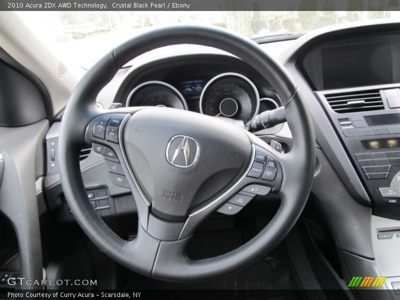  2010 ZDX AWD Technology Steering Wheel