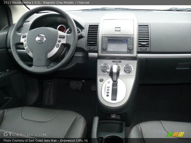 Magnetic Gray Metallic / Charcoal 2011 Nissan Sentra 2.0 SL