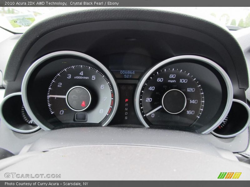  2010 ZDX AWD Technology AWD Technology Gauges