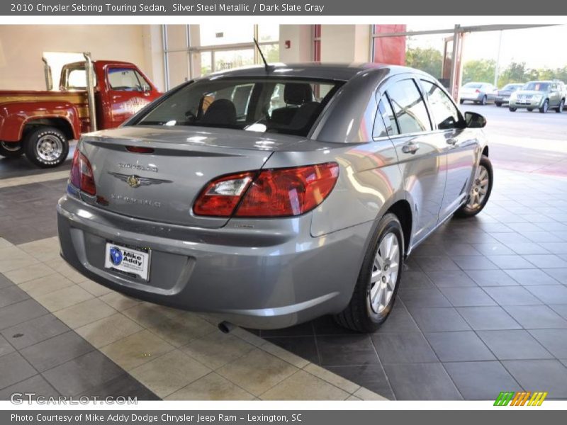 Silver Steel Metallic / Dark Slate Gray 2010 Chrysler Sebring Touring Sedan