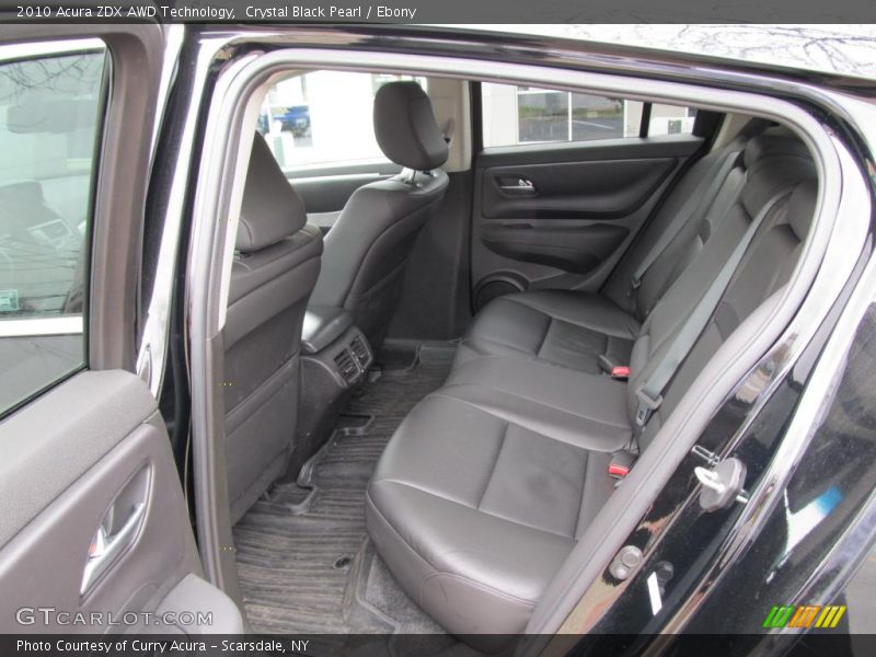  2010 ZDX AWD Technology Ebony Interior