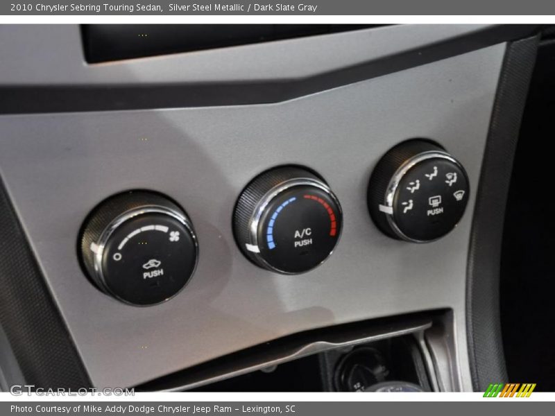 Silver Steel Metallic / Dark Slate Gray 2010 Chrysler Sebring Touring Sedan