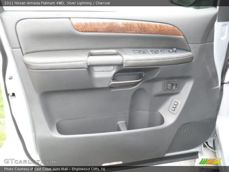 Silver Lightning / Charcoal 2011 Nissan Armada Platinum 4WD