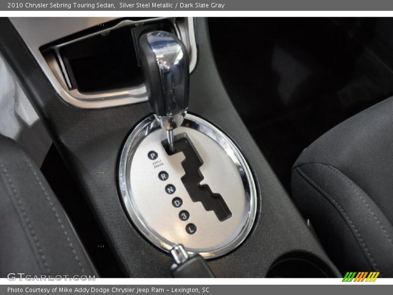 Silver Steel Metallic / Dark Slate Gray 2010 Chrysler Sebring Touring Sedan