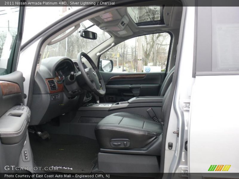 Silver Lightning / Charcoal 2011 Nissan Armada Platinum 4WD