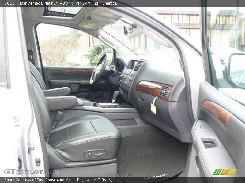 Silver Lightning / Charcoal 2011 Nissan Armada Platinum 4WD