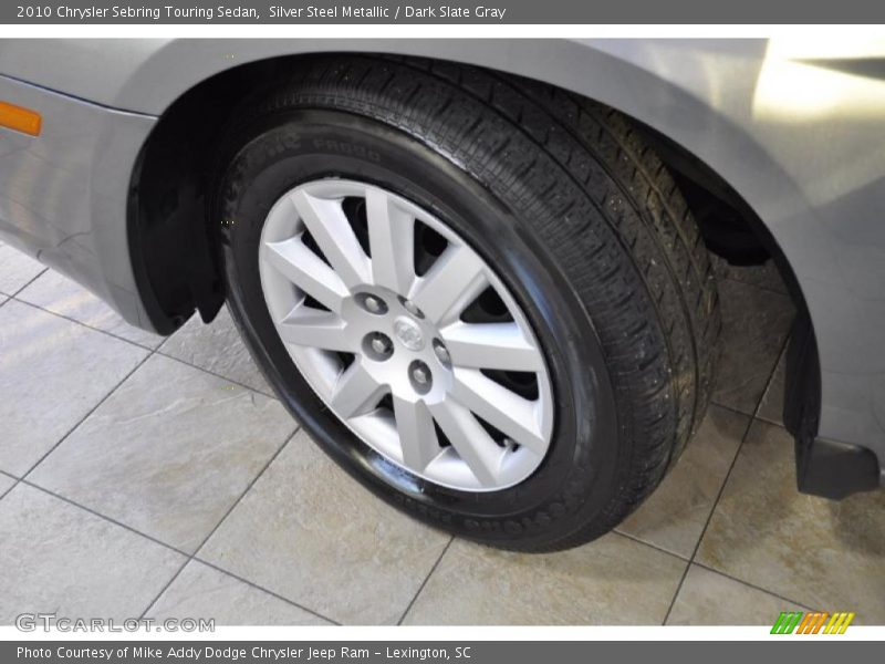 Silver Steel Metallic / Dark Slate Gray 2010 Chrysler Sebring Touring Sedan