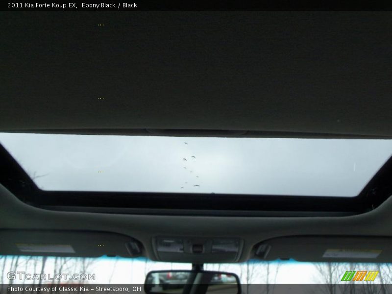 Ebony Black / Black 2011 Kia Forte Koup EX