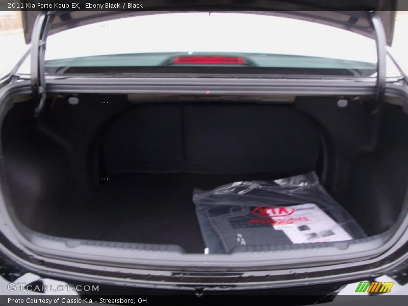 Ebony Black / Black 2011 Kia Forte Koup EX