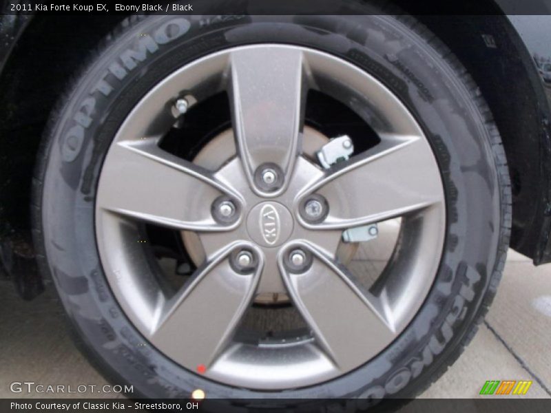 Ebony Black / Black 2011 Kia Forte Koup EX