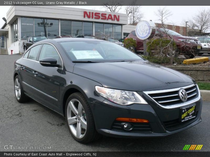 Urano Gray Metallic / Black 2012 Volkswagen CC Lux