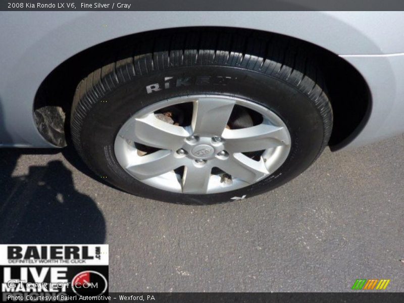 Fine Silver / Gray 2008 Kia Rondo LX V6