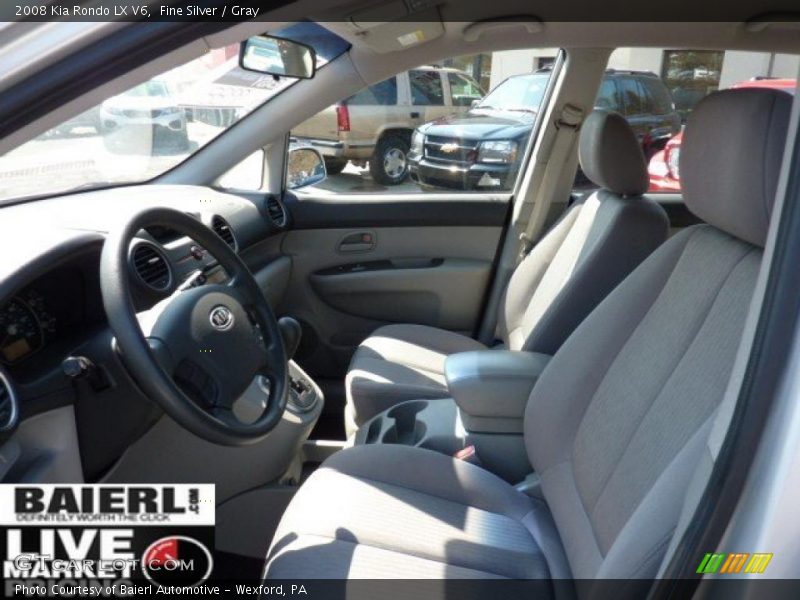 Fine Silver / Gray 2008 Kia Rondo LX V6