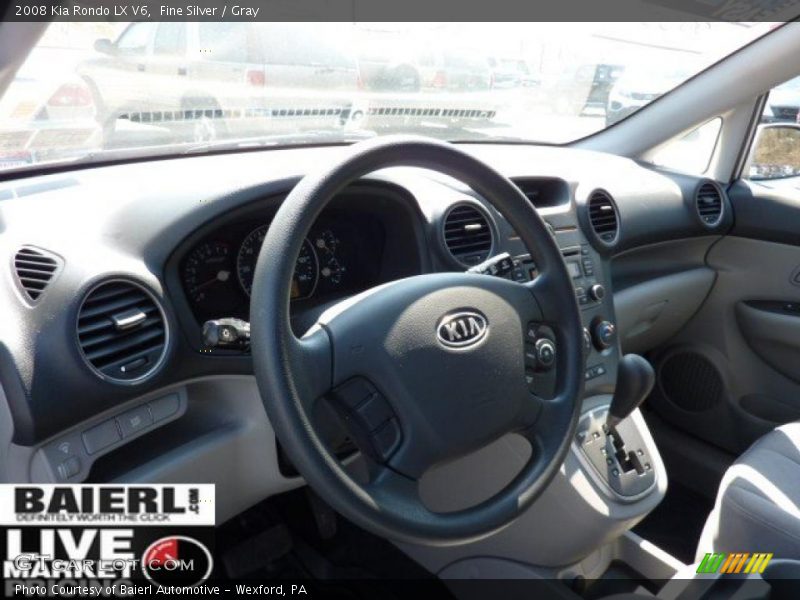 Fine Silver / Gray 2008 Kia Rondo LX V6