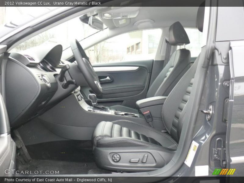 Urano Gray Metallic / Black 2012 Volkswagen CC Lux
