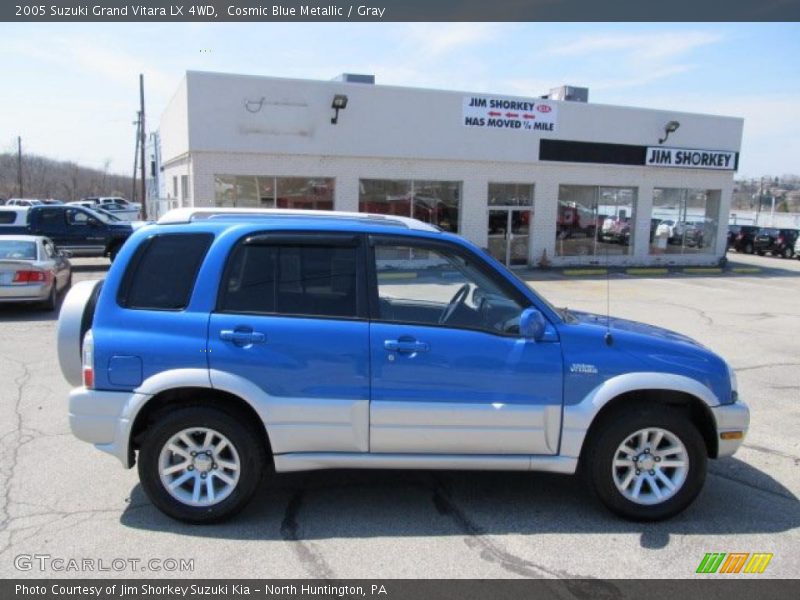 Cosmic Blue Metallic / Gray 2005 Suzuki Grand Vitara LX 4WD
