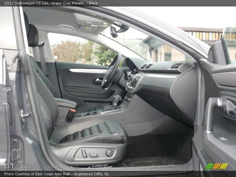 Urano Gray Metallic / Black 2012 Volkswagen CC Lux