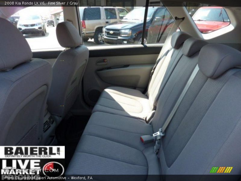 Fine Silver / Gray 2008 Kia Rondo LX V6