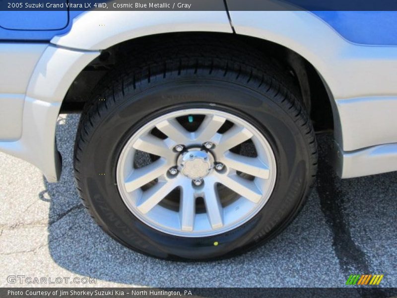 Cosmic Blue Metallic / Gray 2005 Suzuki Grand Vitara LX 4WD