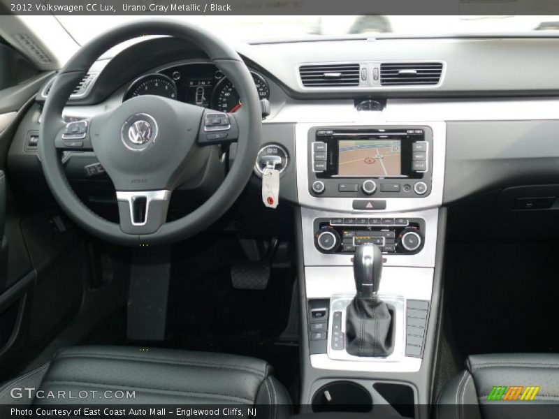 Urano Gray Metallic / Black 2012 Volkswagen CC Lux