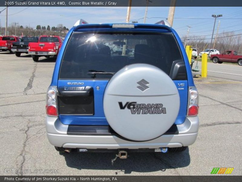 Cosmic Blue Metallic / Gray 2005 Suzuki Grand Vitara LX 4WD
