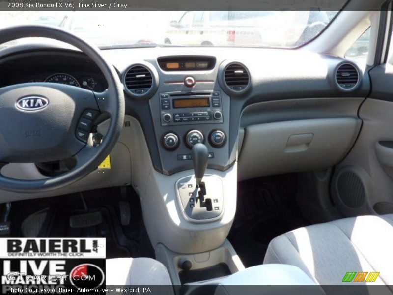 Fine Silver / Gray 2008 Kia Rondo LX V6
