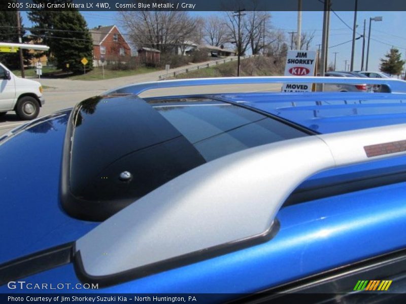 Cosmic Blue Metallic / Gray 2005 Suzuki Grand Vitara LX 4WD