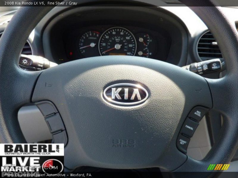 Fine Silver / Gray 2008 Kia Rondo LX V6