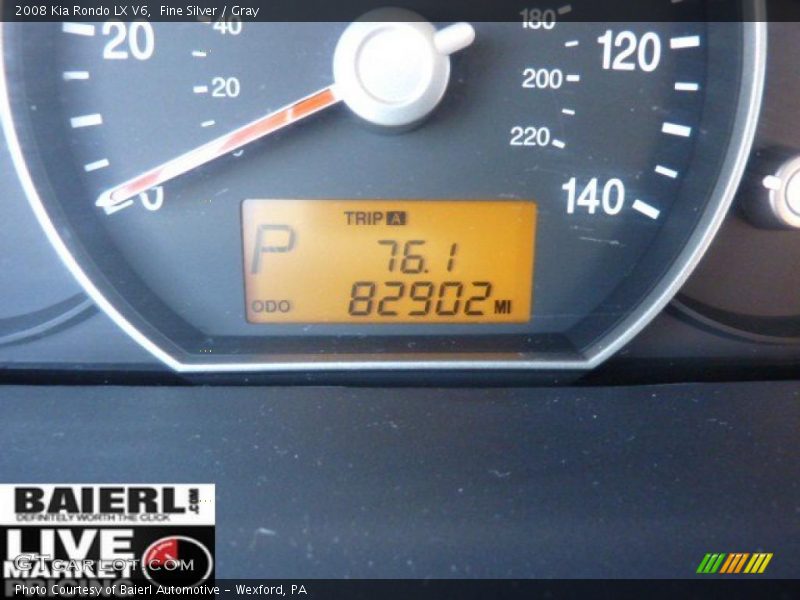 Fine Silver / Gray 2008 Kia Rondo LX V6