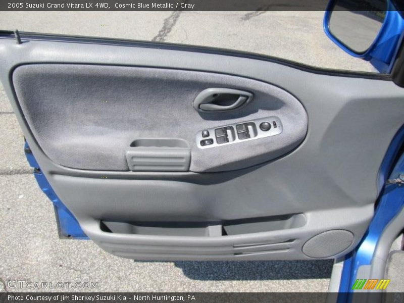 Cosmic Blue Metallic / Gray 2005 Suzuki Grand Vitara LX 4WD