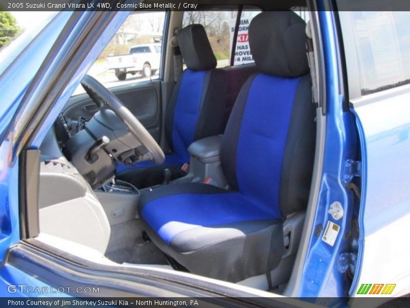 Cosmic Blue Metallic / Gray 2005 Suzuki Grand Vitara LX 4WD