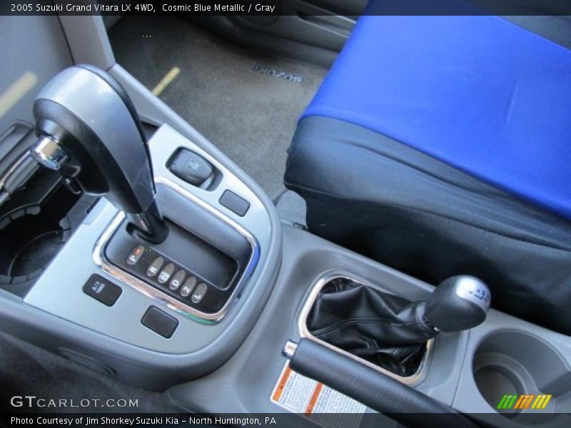 Cosmic Blue Metallic / Gray 2005 Suzuki Grand Vitara LX 4WD