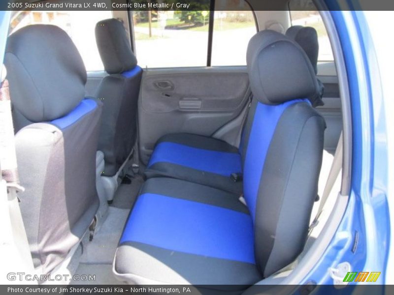Cosmic Blue Metallic / Gray 2005 Suzuki Grand Vitara LX 4WD