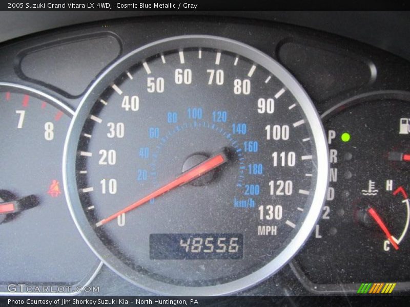 Cosmic Blue Metallic / Gray 2005 Suzuki Grand Vitara LX 4WD