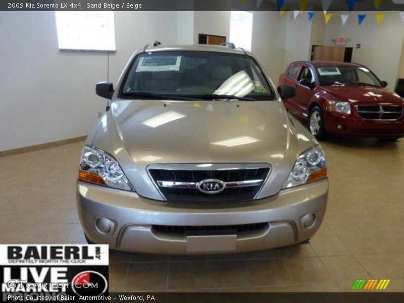 Sand Beige / Beige 2009 Kia Sorento LX 4x4