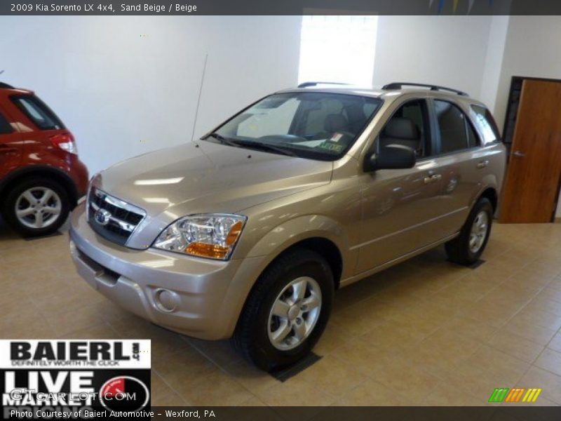 Sand Beige / Beige 2009 Kia Sorento LX 4x4