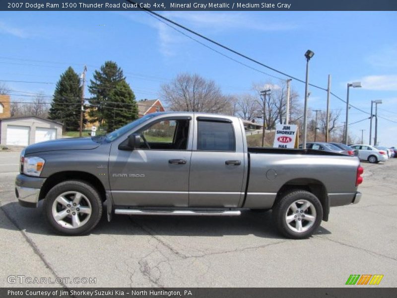 Mineral Gray Metallic / Medium Slate Gray 2007 Dodge Ram 1500 Thunder Road Quad Cab 4x4