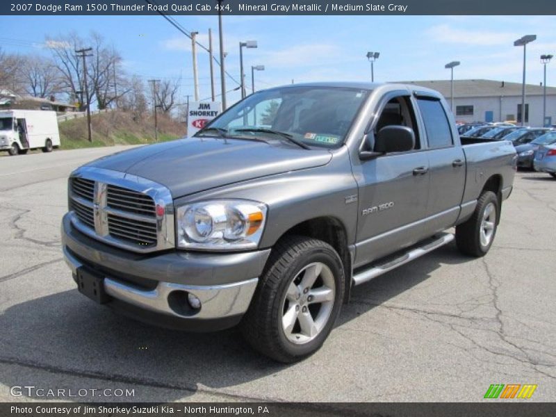 Mineral Gray Metallic / Medium Slate Gray 2007 Dodge Ram 1500 Thunder Road Quad Cab 4x4