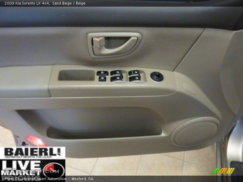 Sand Beige / Beige 2009 Kia Sorento LX 4x4