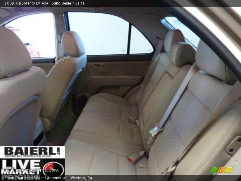 Sand Beige / Beige 2009 Kia Sorento LX 4x4