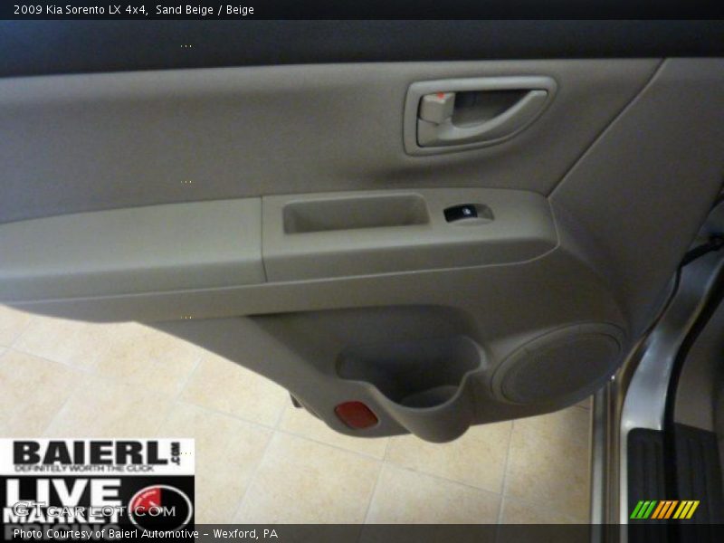 Sand Beige / Beige 2009 Kia Sorento LX 4x4